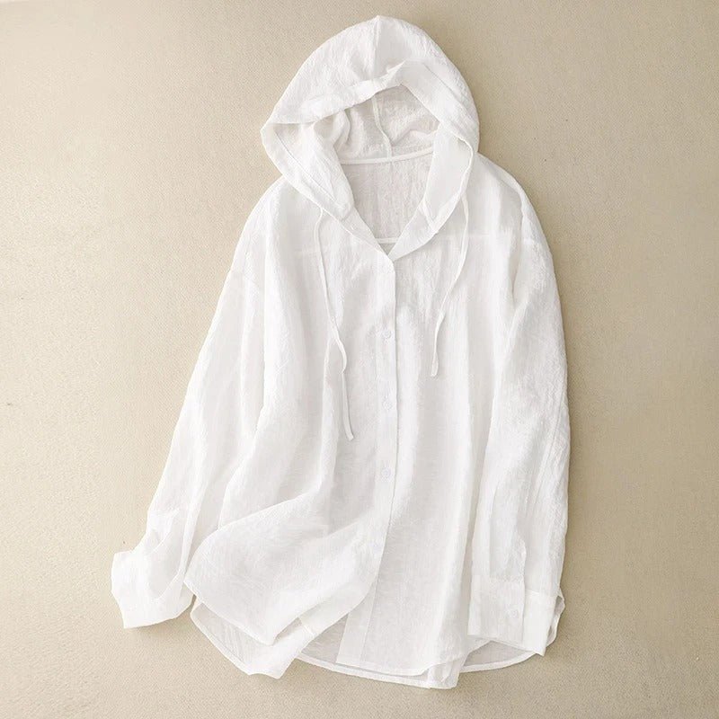 Lightweight Breathable Hooded Layer with Soft Structure for Warm Days - Zavonix