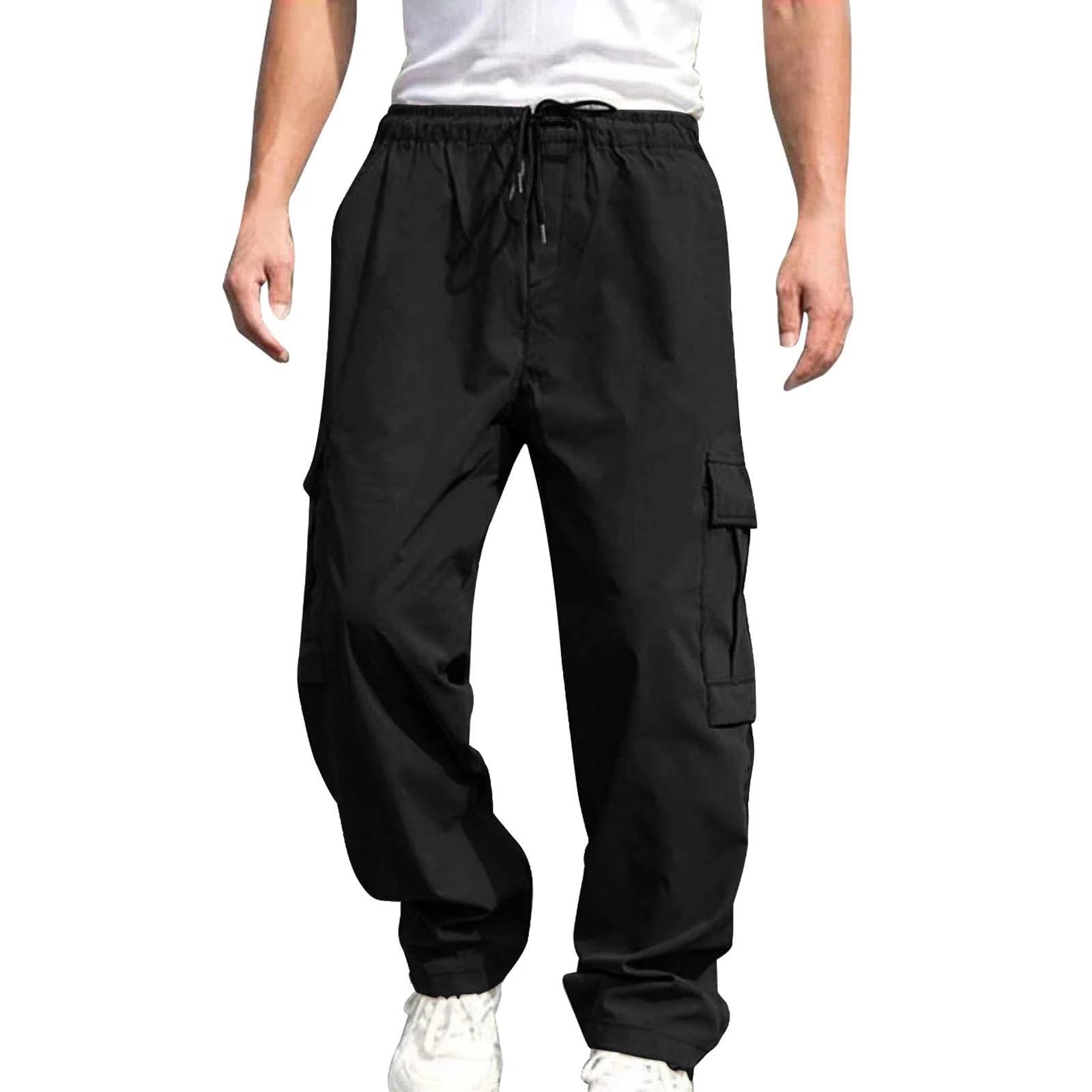 Lightweight Cargo Pants™ — Stay Cool, Confident, and Ready for Anything All Day (black L) - | Zavonix