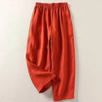 Nolen — Lightweight Linen Pants for Comfortable Warm Weather Wear (White XS) - | Zavonix