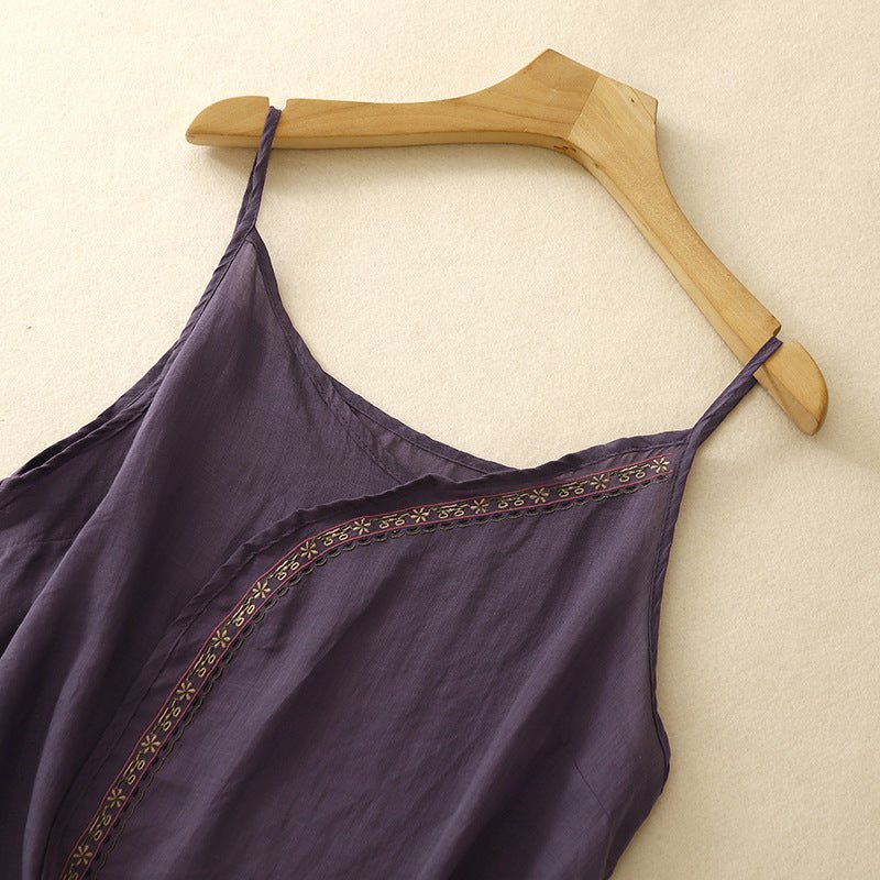 LILY LINEN CAMISOLE (XS ) - | Zavonix