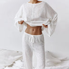 "Lina" Loungewear Set (Black S) - Women set | Zavonix