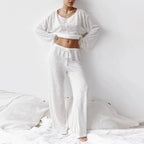 "Lina" Loungewear Set (Black S) - Women set | Zavonix