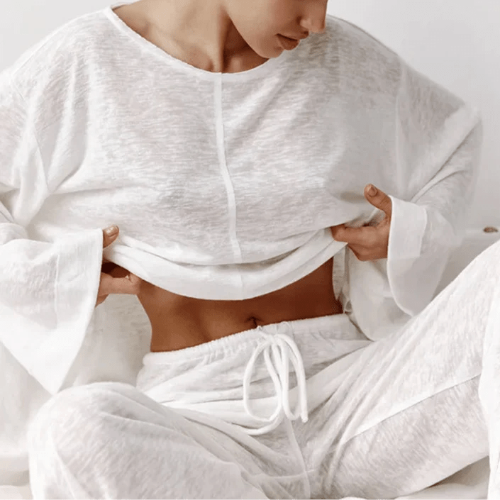 "Lina" Loungewear Set (Black S) - Women set | Zavonix