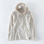 Linen Airflow Hoodie™ — Feel Fresh, Look Sharp, Own Every Moment (Beige XS) - | Zavonix