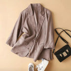 Linen Jacket™ — Own Every Room with Featherlight Comfort and Effortless Style (Beige XS) - | Zavonix
