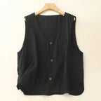 Linen Vest™ — Stay Fresh, Cool, and Effortlessly Stylish All Summer Long (Khaki XS) - | Zavonix