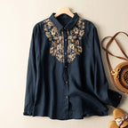 LinenFlair™ — Command Attention with Cool, Confident Style That Lasts All Day (Blue XS) - | Zavonix
