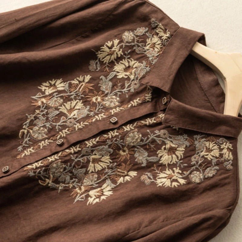 LinenFlair™ — Command Attention with Cool, Confident Style That Lasts All Day (Brown XS) - | Zavonix