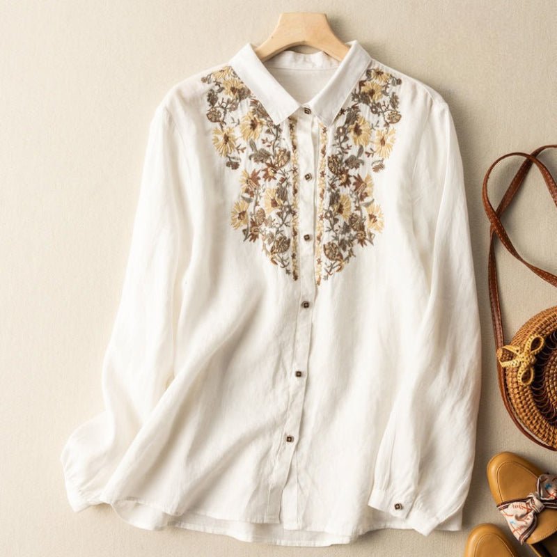 LinenFlair™ — Command Attention with Cool, Confident Style That Lasts All Day (White XS) - | Zavonix