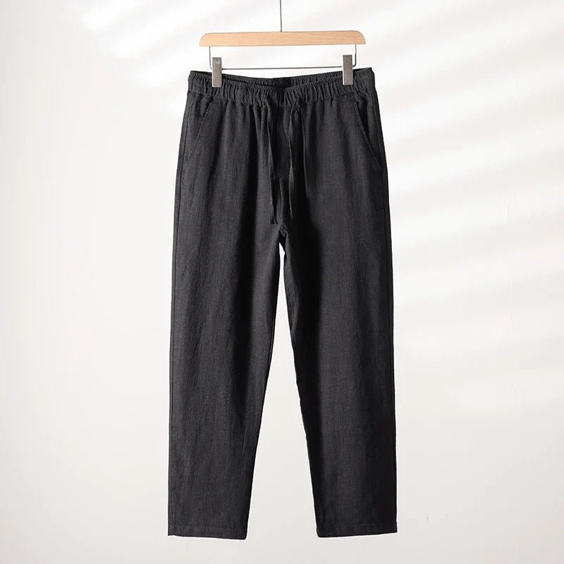 Linovera — Lightweight Linen Pants for Comfortable All - Day Wear (Gray XS (28 - 29)) - | Zavonix