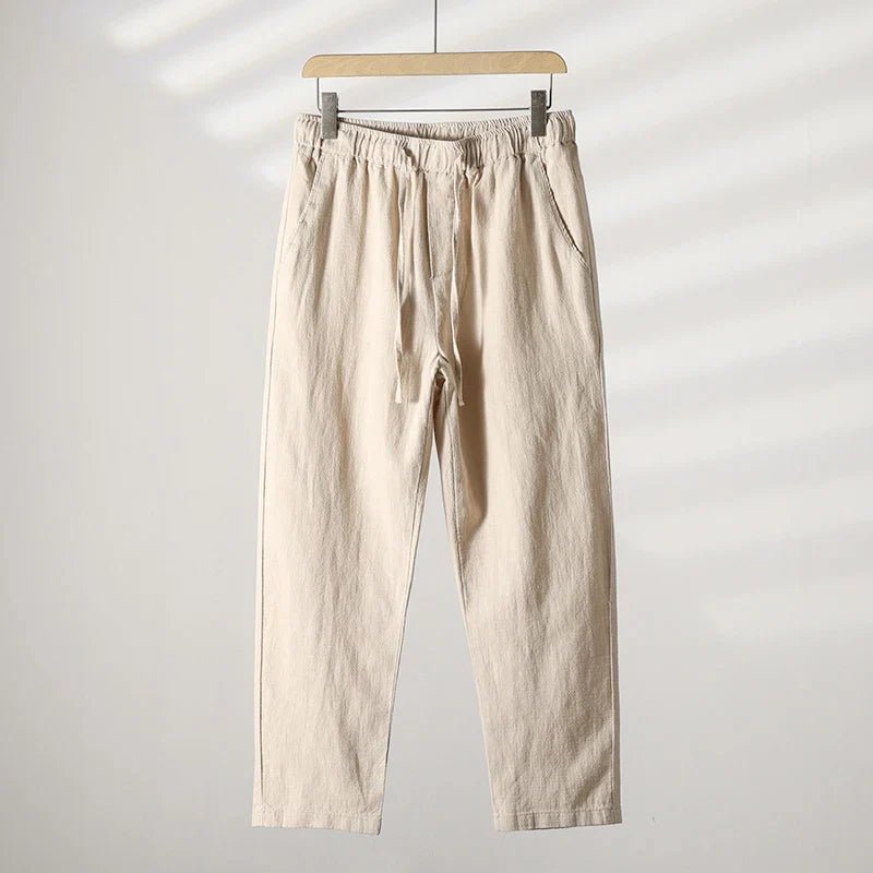 Linovera — Lightweight Linen Pants for Comfortable All - Day Wear (Gray XS (28 - 29)) - | Zavonix