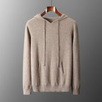 Liora — Cashmere Merino Hoodie for Soft Warmth and Comfort (Beige S) - | Zavonix