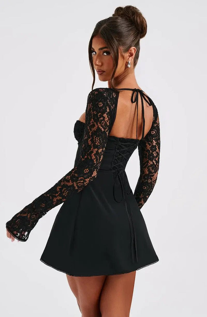 Liora Lace-Sleeve Mini Dress product image 3