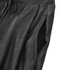 Liora — Lightweight Pleated Linen Skirt with Elastic Waistband (XS ) - | Zavonix