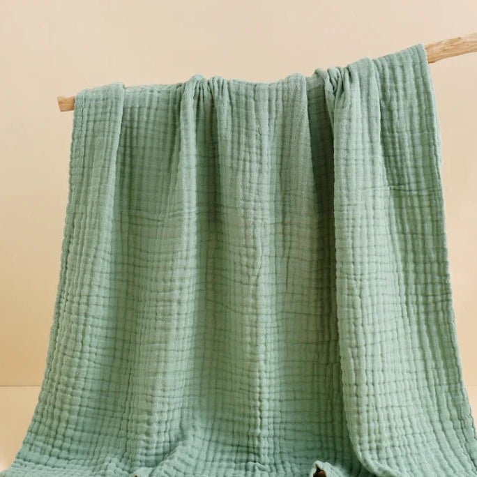 Liora Muslin Cotton Baby Swaddle Blanket – Breathable and Soft for All Stages 7
