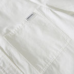 Liora — Relaxed Fit Linen Shirt with Dual Chest Pockets (White XS) - | Zavonix