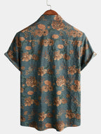 Liora Shirt — Lightweight Men’s Summer Casual Shirt for Warm Days (S ) - short | Zavonix