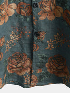 Liora Shirt — Lightweight Men’s Summer Casual Shirt for Warm Days (S ) - short | Zavonix