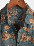 Liora Shirt — Lightweight Men’s Summer Casual Shirt for Warm Days (S ) - short | Zavonix