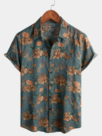 Liora Shirt — Lightweight Men’s Summer Casual Shirt for Warm Days (S ) - short | Zavonix