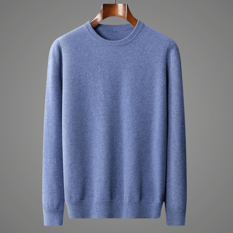 Liora — Soft Cashmere Merino Sweater for Lasting Warmth (Sky Blue S) - | Zavonix