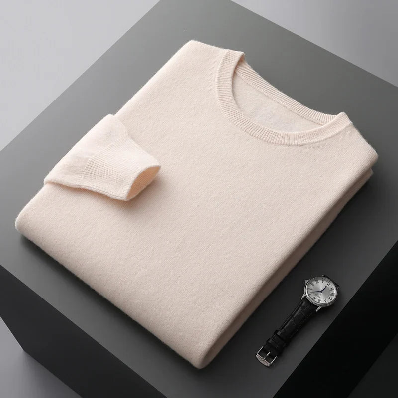 Liora — Soft Cashmere Merino Sweater for Lasting Warmth (Sky Blue S) - | Zavonix