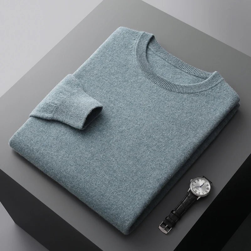 Liora — Soft Cashmere Merino Sweater for Lasting Warmth (Turquoise S) - | Zavonix
