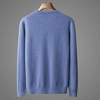 Liora — Soft Cashmere Merino Sweater for Lasting Warmth (Blue S) - | Zavonix