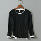 Liora — Soft Cotton Shirt with Vintage White Trim (White XS) - | Zavonix