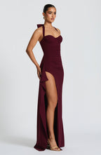 LioraVeil™ Maxi Dress — Sculpted Support, Effortless Flow (S ) - Dress | Zavonix