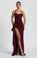 LioraVeil™ Maxi Dress — Sculpted Support, Effortless Flow (S ) - Dress | Zavonix