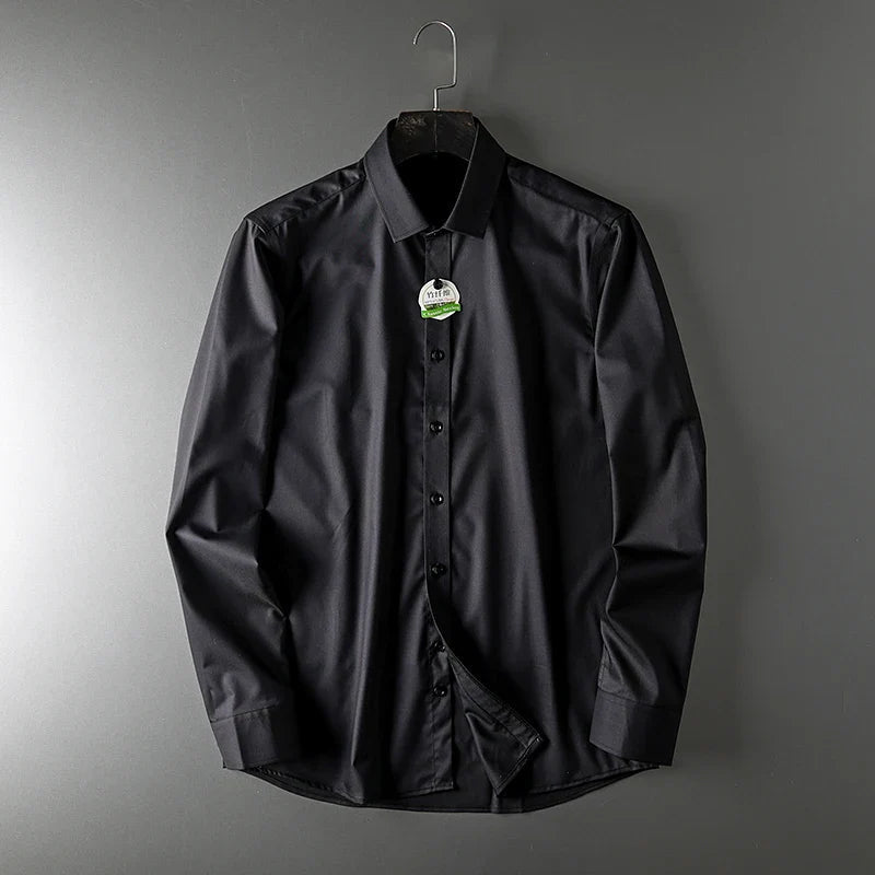 Lioren — Breathable Bamboo Silk Shirt with Lightweight Comfort - Zavonix