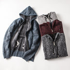 Lioren — Heavyweight Cotton Hoodie with Fleece Lining and Adjustable Hood (Gray S) - | Zavonix