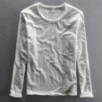 Lioro Shirt — Ultra - Soft Cotton Casual Shirt with Vintage Stitching (Black S) - | Zavonix