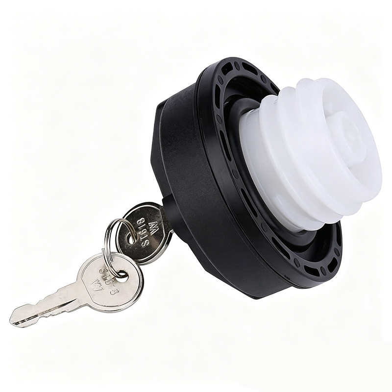 Locking Fuel Tank Cap Black Keyed Seal Product Image 02
