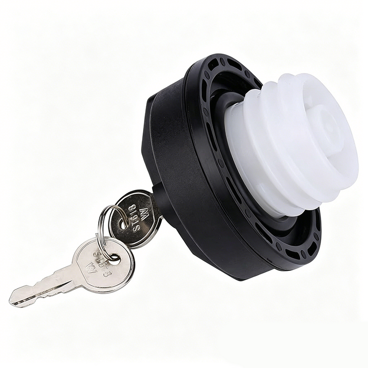 Locking Fuel Tank Cap Black Keyed Seal Product Image 02