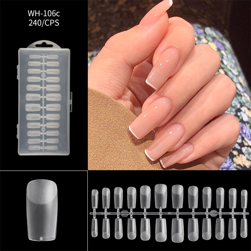 Long Almond Nail Tips Product Image 01