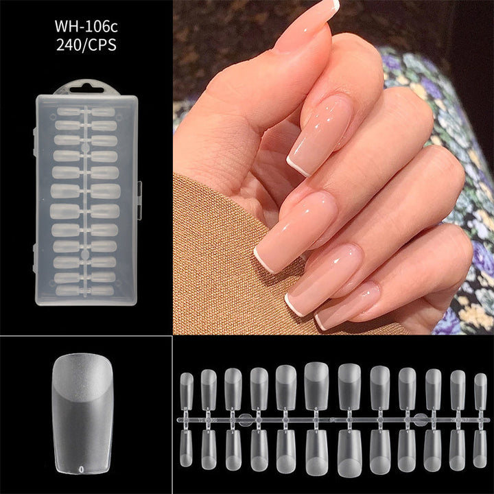 Long Almond Nail Tips Product Image 01