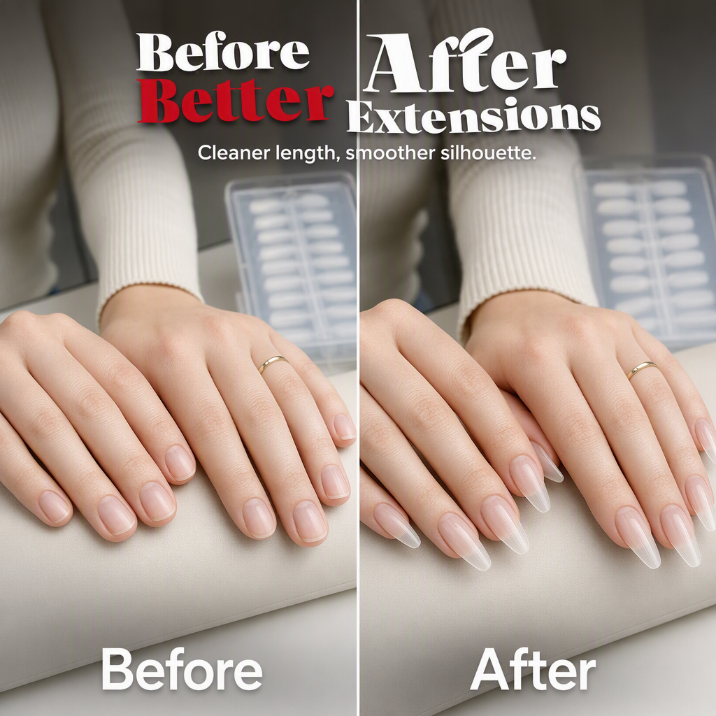 Long Almond Nail Tips Product Image 06