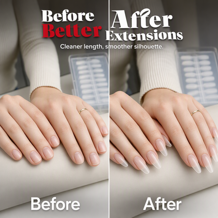 Long Almond Nail Tips Product Image 06
