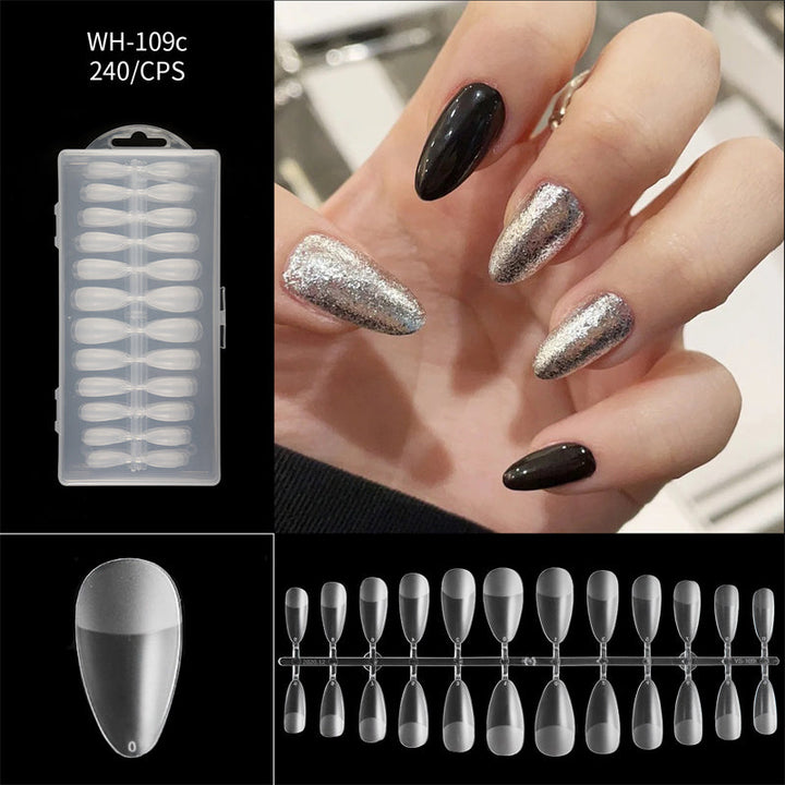 Long Almond Nail Tips Product Image 10