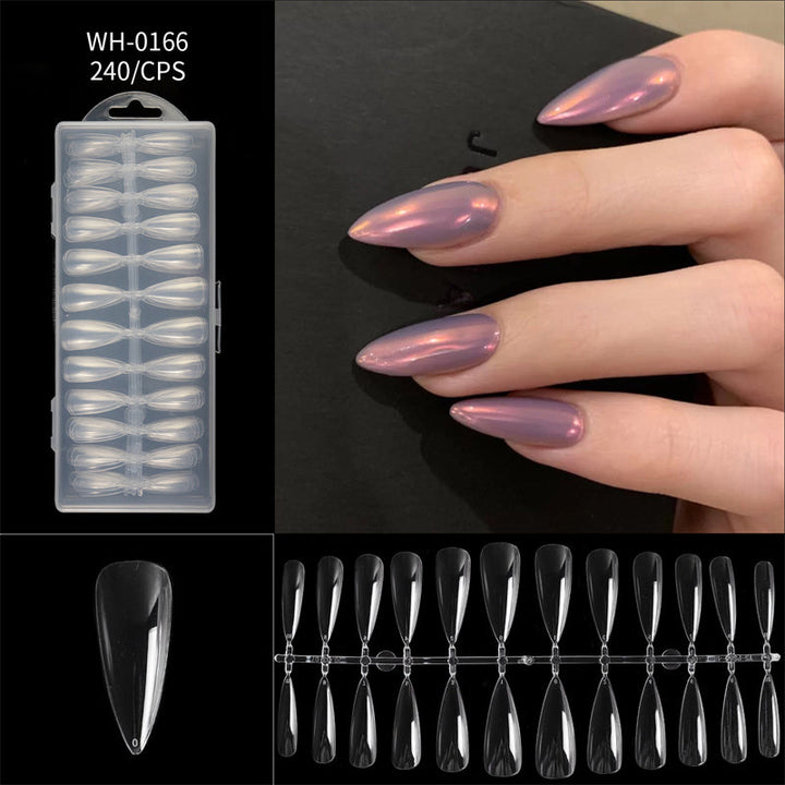 Long Almond Nail Tips Product Image 11