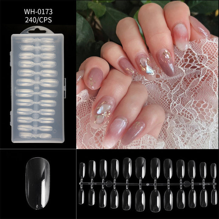 Long Almond Nail Tips Product Image 12