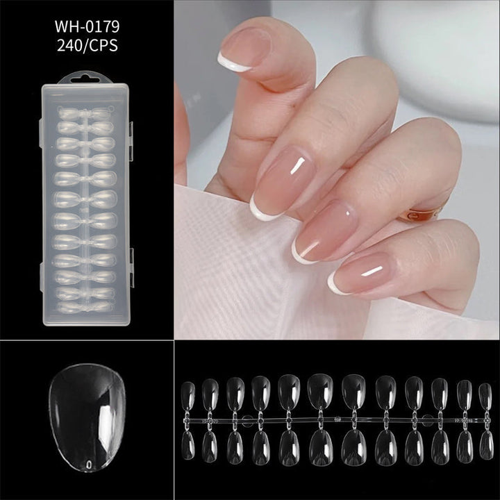 Long Almond Nail Tips Product Image 18