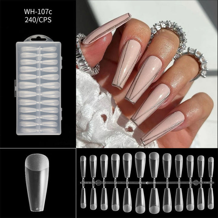 Long Almond Nail Tips Product Image 22