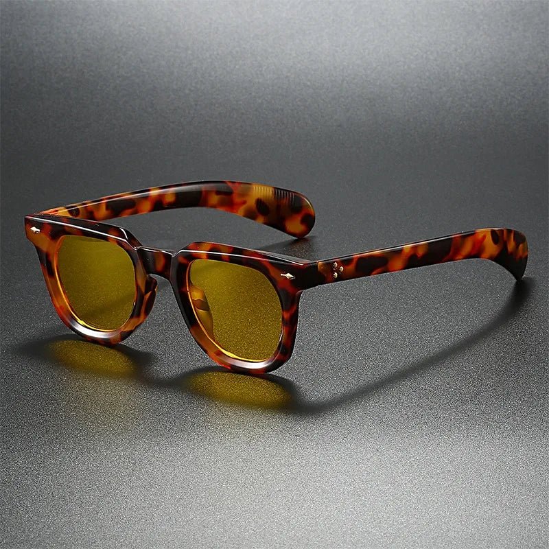 Loran Sunglasses — Polarized UV400 Acetate Shades with Soft Nose Pads - Zavonix