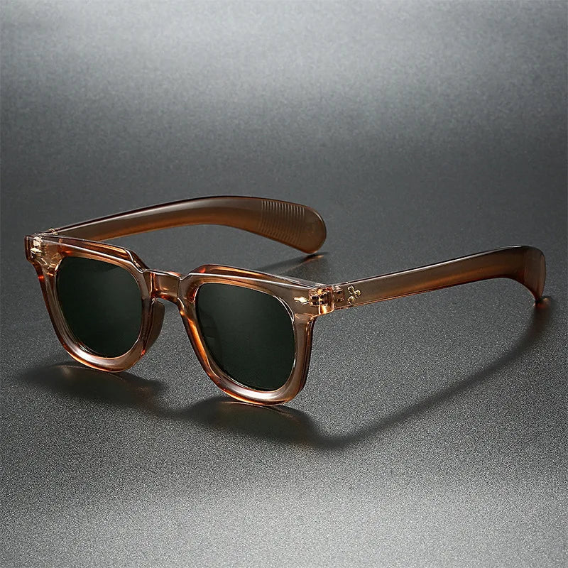 Loran Sunglasses — Polarized UV400 Acetate Shades with Soft Nose Pads - Zavonix