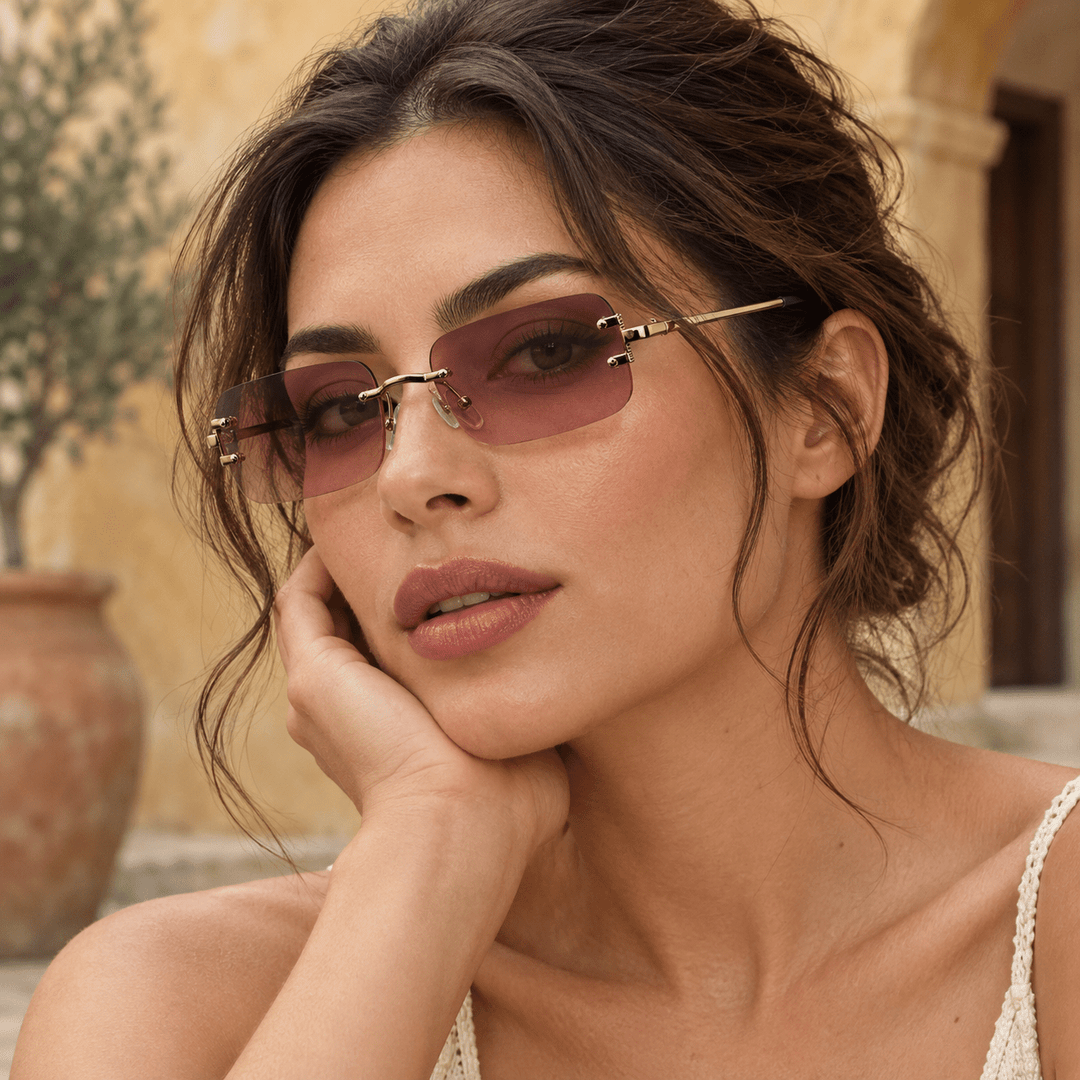 Lorentha Rimless Sunglasses product image 3