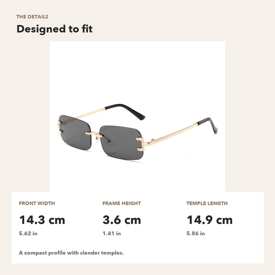 Lorentha Rimless Sunglasses product image 7