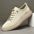 Lorento — Genuine Suede Sneakers with Cushioned Comfort and Durable Sole (Gray 6) - | Zavonix